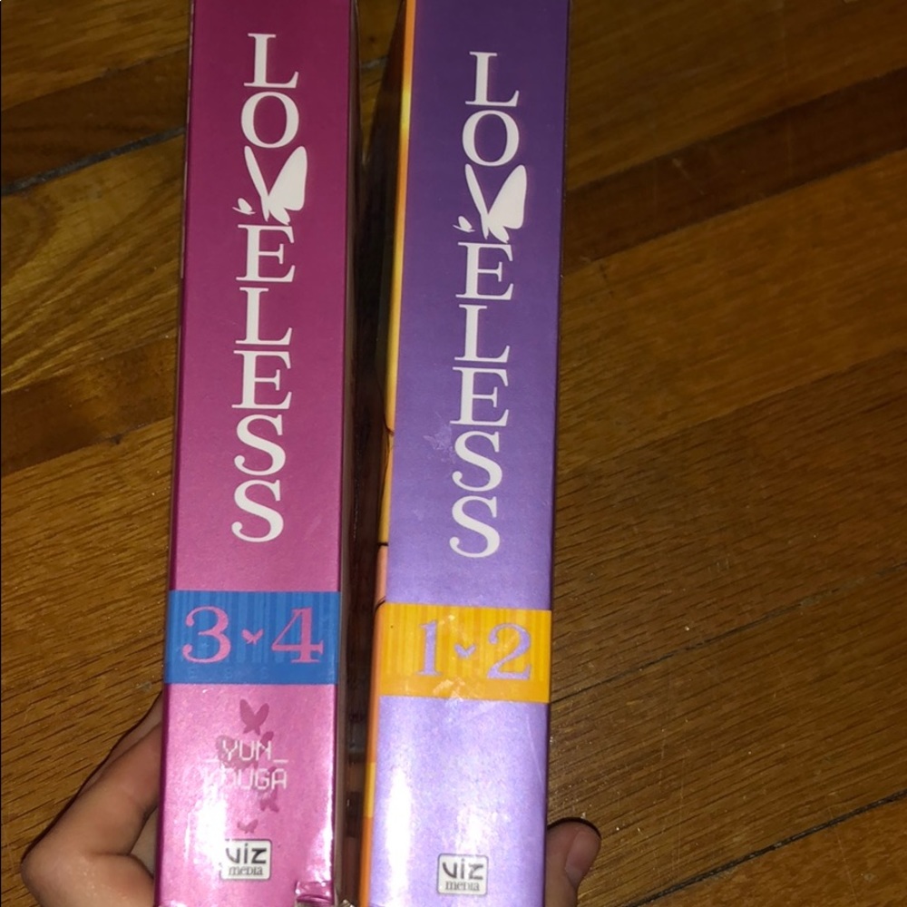 Loveless Manga 1-2 and 3-4
